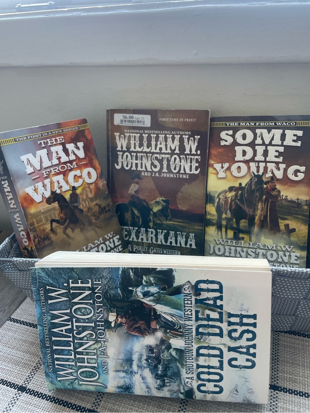 Set of 4 William W. Johnstone Western Novels (Paperback)